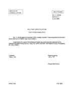 MIL MIL-C-29136 Notice 1 - Cancellation PDF