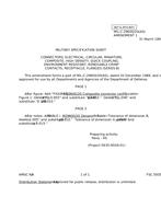 MIL MIL-C-29600/20 Amendment 1 PDF