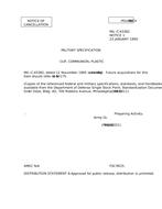 MIL MIL-C-43382 Notice 1 - Cancellation PDF