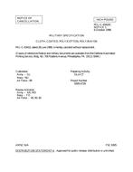 MIL MIL-C-43410C Notice 1 - Cancellation PDF