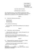 MIL MIL-C-440C Amendment 1 PDF