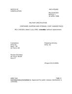 MIL MIL-C-44192A Notice 1 - Cancellation PDF