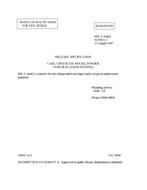 MIL MIL-C-44462 Notice 1 - Inactivation PDF
