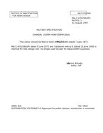 MIL MIL-C-45525B Notice 3 - Inactivation PDF