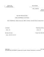 MIL MIL-C-45820D Notice 1 - Cancellation PDF