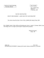 MIL MIL-C-48482C Notice 3 - Inactivation PDF