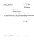 MIL MIL-C-48656A Notice 1 – Inactivation PDF