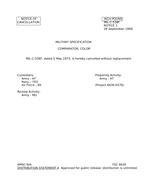 MIL MIL-C-538F Notice 1 - Cancellation PDF
