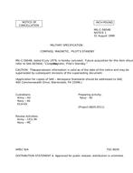 MIL MIL-C-5604B Notice 1 - Cancellation PDF