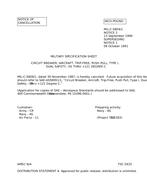 MIL MIL-C-5809/1 Notice 2 - Cancellation PDF