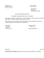 MIL MIL-C-601G Notice 1 - Cancellation PDF