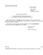 MIL MIL-C-6183B Notice 1 - Cancellation PDF
