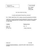 MIL MIL-C-6818D Notice 1 - Cancellation PDF