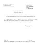 MIL MIL-C-70599A Notice 1 - Inactivation PDF