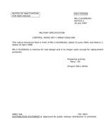 MIL MIL-C-81009 Notice 2 - Inactivation PDF