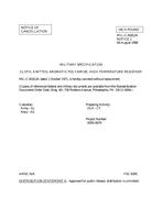 MIL MIL-C-81812A Notice 1 - Cancellation PDF