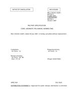 MIL MIL-C-83242 Notice 2 - Cancellation PDF