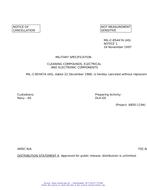 MIL MIL-C-85447A Notice 1 - Cancellation PDF