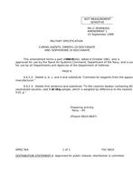 MIL MIL-C-85498 Amendment 1 PDF