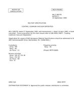 MIL MIL-C-8837B Notice 1 - Cancellation PDF