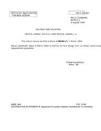 MIL MIL-D-13284 Notice 1 - Inactivation PDF
