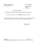 MIL MIL-D-13670C Notice 2 - Inactivation PDF