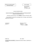 MIL MIL-D-18300H Notice 1 - Inactivation PDF