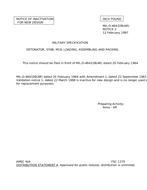 MIL MIL-D-46432B Notice 2 - Inactivation PDF
