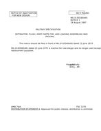 MIL MIL-D-50540 Notice 1 - Inactivation PDF