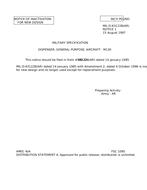 MIL MIL-D-63122B Notice 1 - Inactivation PDF