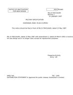 MIL MIL-D-70631A Notice 1 - Inactivation PDF