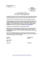 MIL MIL-D-89029 Notice 1 - Administrative 1 PDF