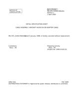 MIL MIL-DTL-22442/39A Notice 1 - Cancellation PDF
