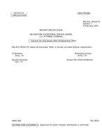 MIL MIL-DTL-3943/279 Notice 1 - Cancellation PDF