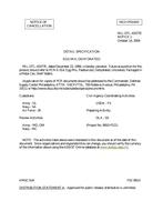 MIL MIL-DTL-43377E Notice 1 - Cancellation PDF