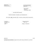 MIL MIL-P-43552 Notice 1 - Cancellation PDF