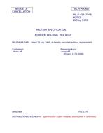 MIL MIL-P-45447 Notice 1 - Cancellation PDF