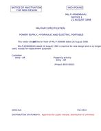MIL MIL-P-45969B Notice 1 - Inactivation PDF