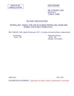 MIL MIL-P-48181C Notice 1 - Cancellation PDF