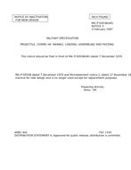 MIL MIL-P-50538 Notice 3 - Inactivation PDF