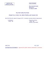 MIL MIL-P-63138 Notice 4 - Cancellation PDF