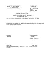 MIL MIL-P-70526A Notice 1 - Inactivation PDF