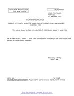 MIL MIL-P-70697A Notice 1 - Inactivation PDF