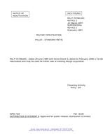 MIL MIL-P-70786 Notice 2 - Reactivation PDF