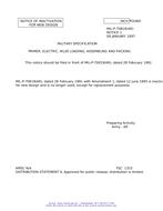 MIL MIL-P-70819 Notice 1 - Inactivation PDF