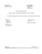 MIL MIL-P-8587B Notice 1 - Cancellation PDF