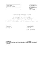 MIL MIL-PRF-83504/13 Notice 1 - Cancellation PDF