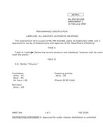 MIL MIL-PRF-85336B Amendment 1 PDF