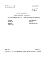 MIL MIL-S-14022A Notice 1 - Cancellation PDF