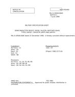 MIL MIL-S-19500/284E Notice 1 - Cancellation PDF